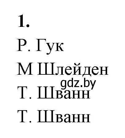 Решение номер 1 (страница 19) гдз по биологии 11 класс Хруцкая, рабочая тетрадь