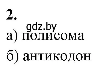 Решение номер 2 (страница 47) гдз по биологии 11 класс Хруцкая, рабочая тетрадь