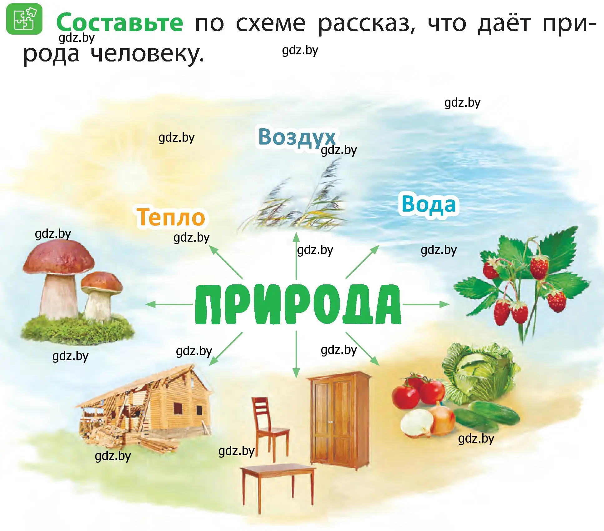 Условие номер 5 (страница 8) гдз по человек и миру 2 класс Трафимова, Трафимов, учебник