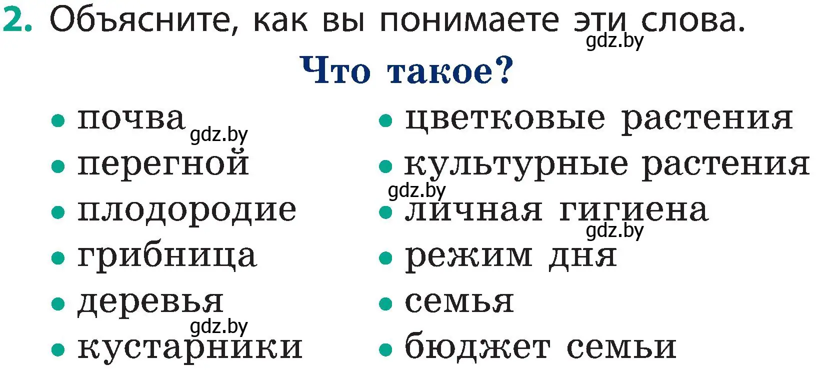 Условие номер 2 (страница 142) гдз по человек и миру 2 класс Трафимова, Трафимов, учебник