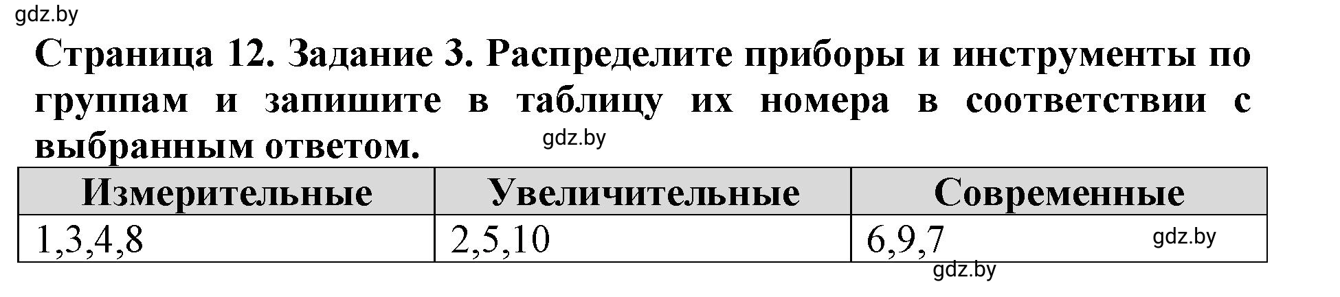 Решение номер 3 (страница 12) гдз по человек и миру 5 класс Кольмакова, Сарычева, рабочая тетрадь