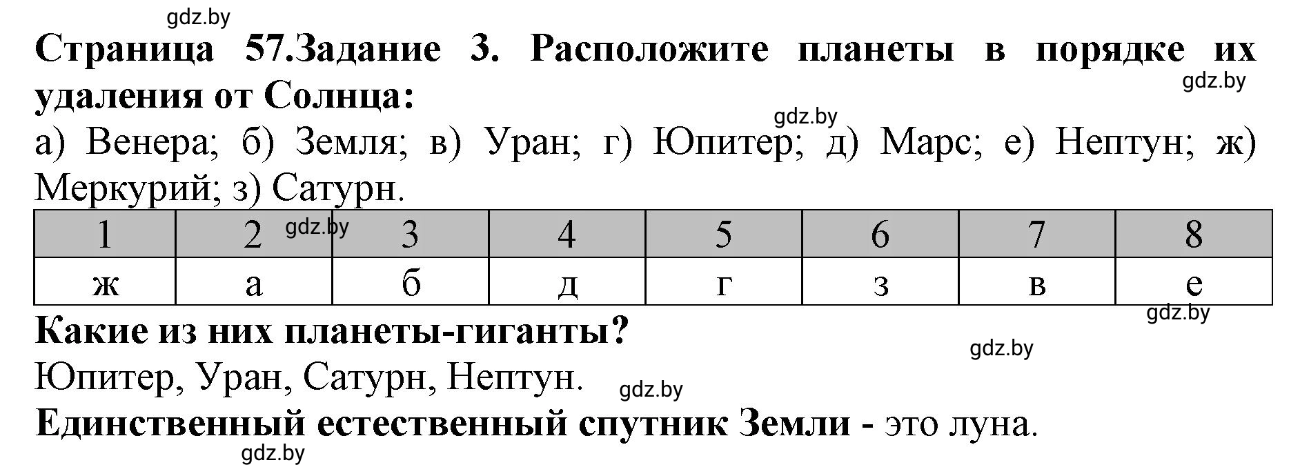 Решение номер 3 (страница 57) гдз по человек и миру 5 класс Кольмакова, Сарычева, рабочая тетрадь