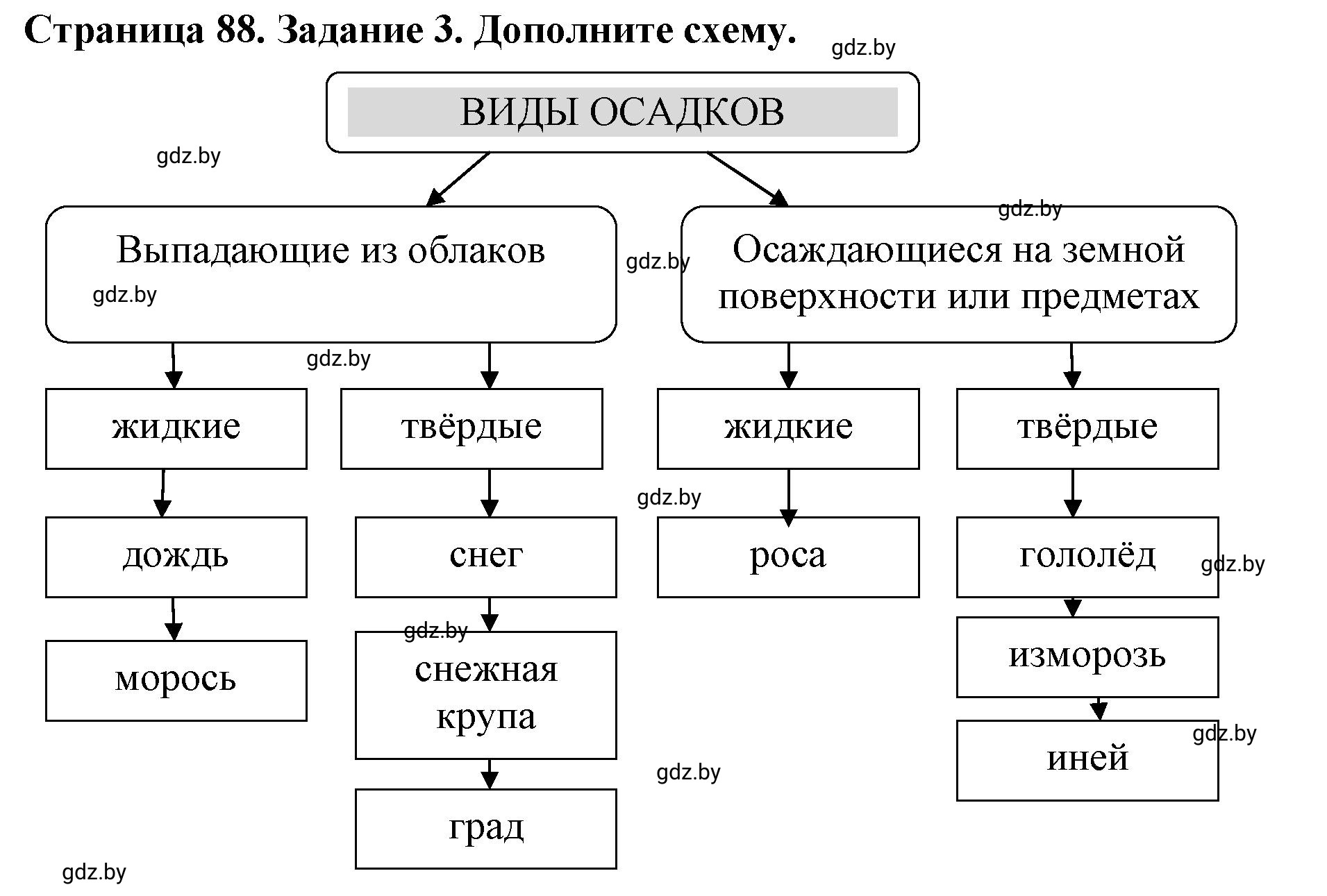 Решение номер 3 (страница 88) гдз по человек и миру 5 класс Кольмакова, Сарычева, рабочая тетрадь