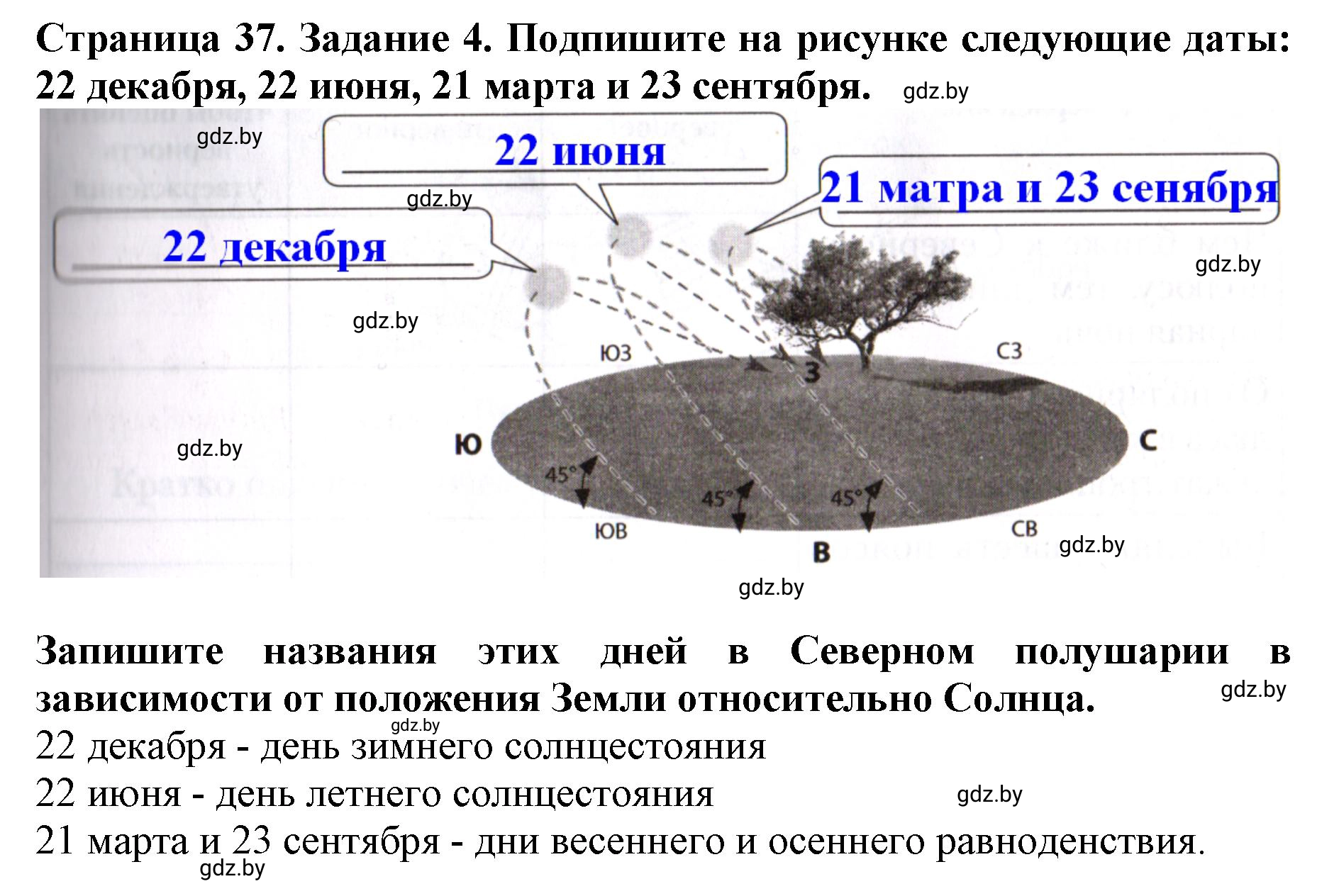 Решение номер 4 (страница 37) гдз по человек и миру 5 класс Лопух, Шкель, рабочая тетрадь