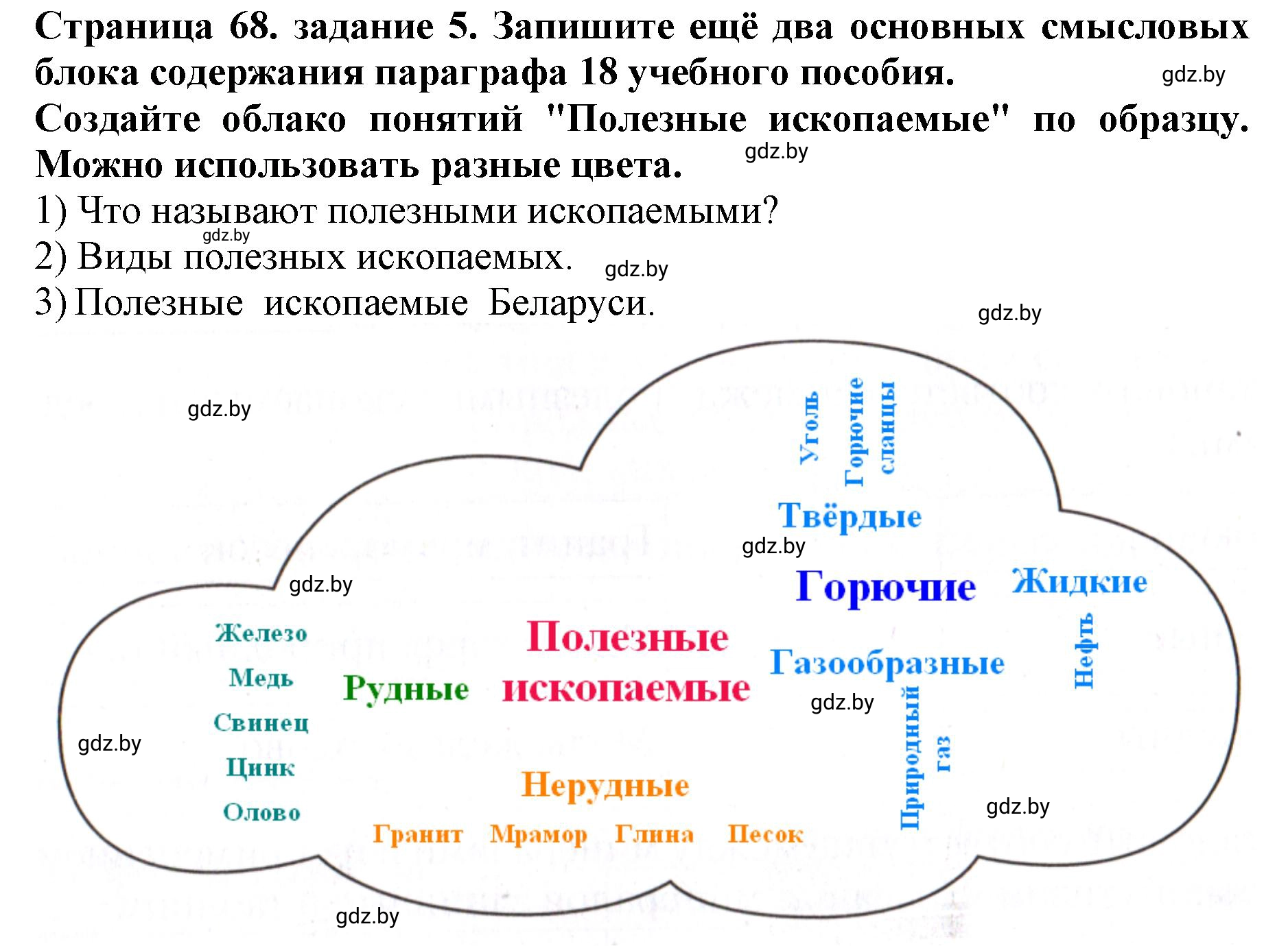 Решение номер 5 (страница 68) гдз по человек и миру 5 класс Лопух, Шкель, рабочая тетрадь