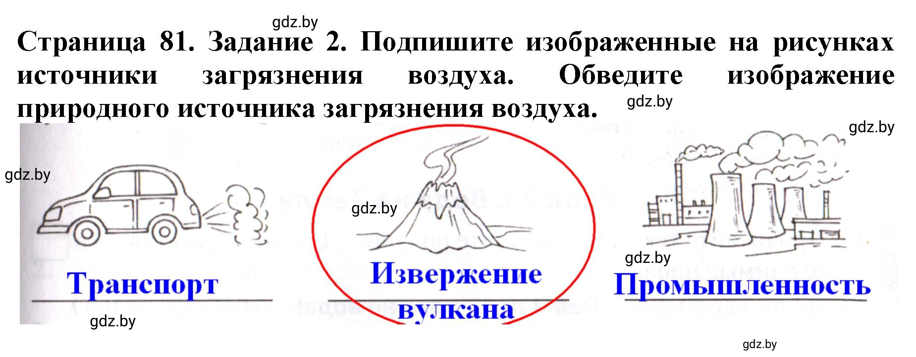 Решение номер 2 (страница 81) гдз по человек и миру 5 класс Лопух, Шкель, рабочая тетрадь