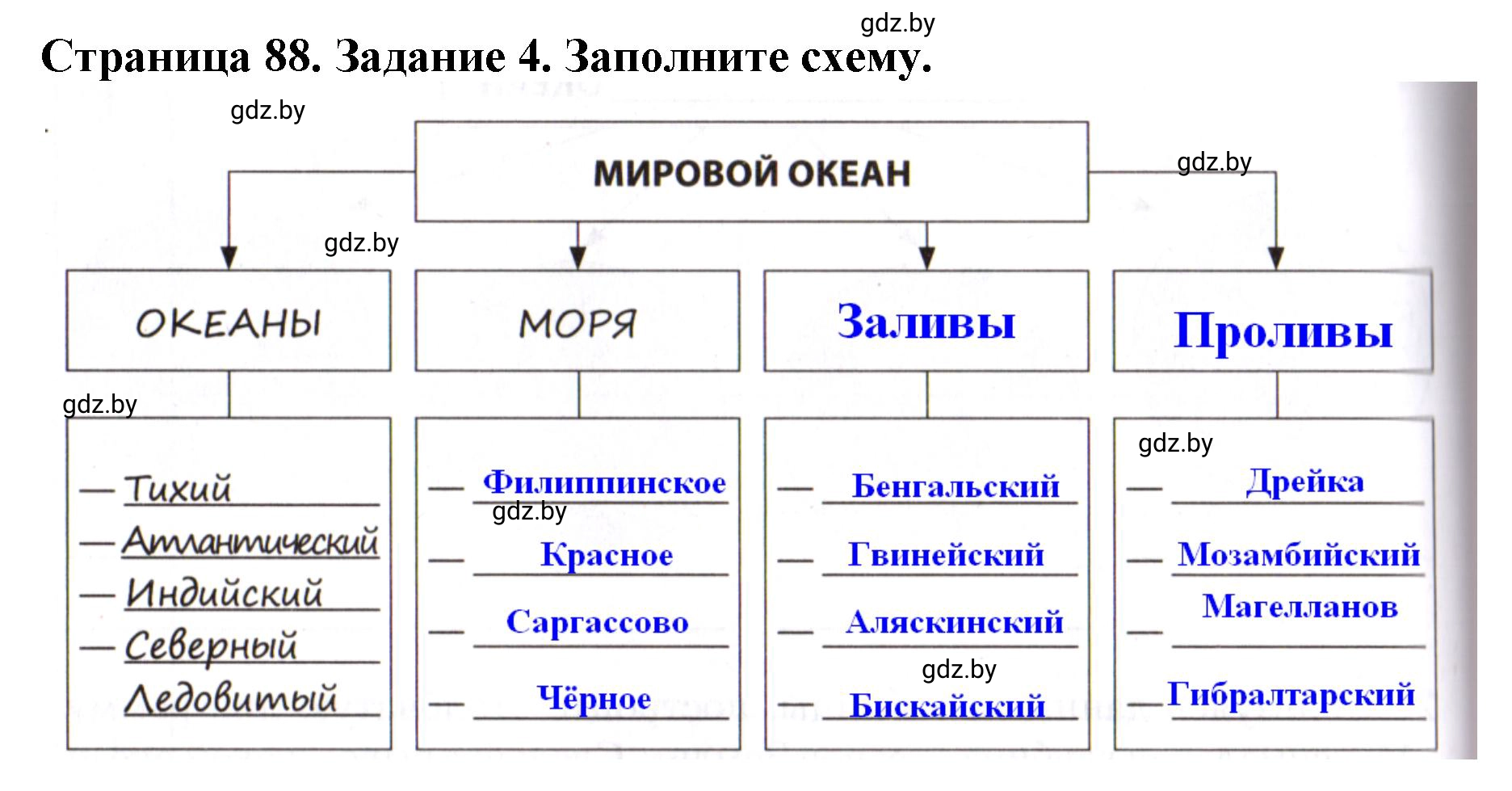 Решение номер 4 (страница 88) гдз по человек и миру 5 класс Лопух, Шкель, рабочая тетрадь