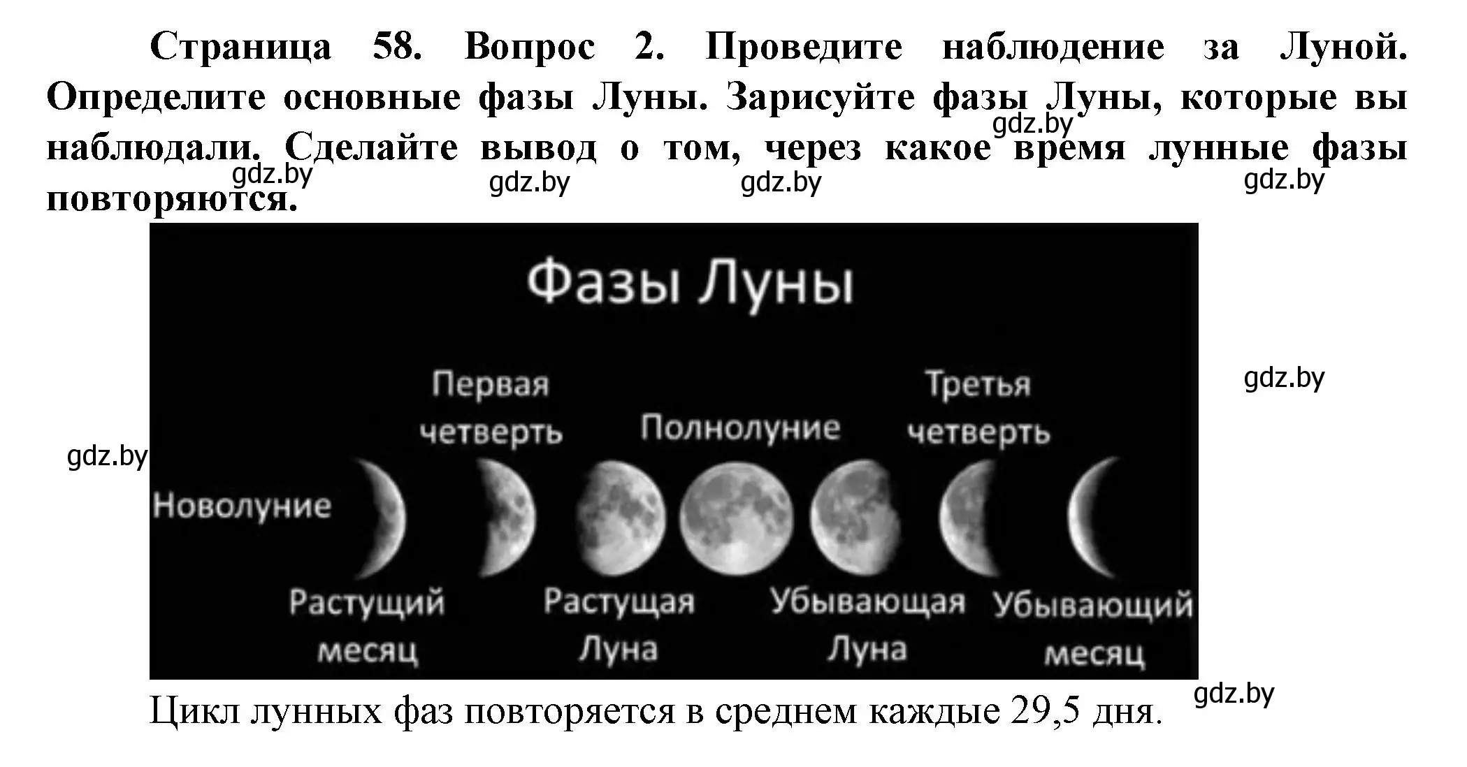 Решение номер 2 (страница 58) гдз по человек и миру 5 класс Лопух, Сарычева, учебник