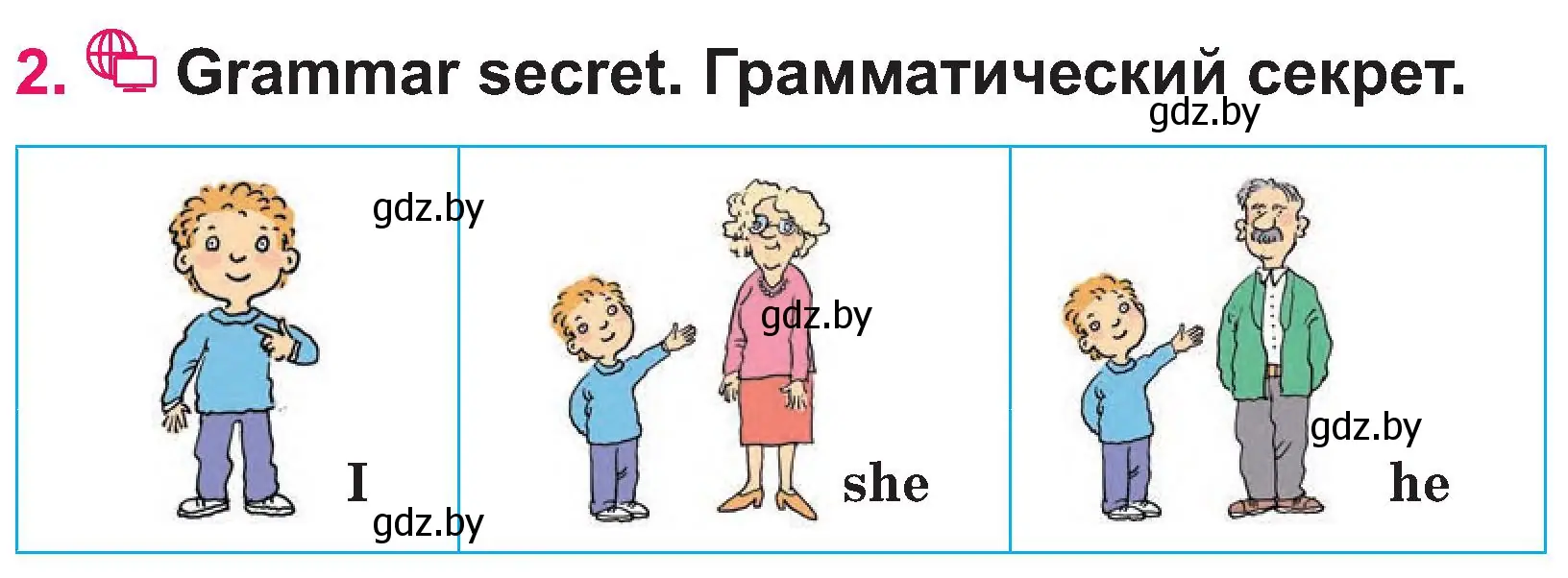 Условие номер 2 (страница 54) гдз по английскому языку 3 класс Лапицкая, Калишевич, учебник 1 часть