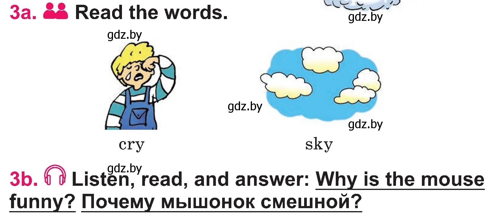 Условие номер 3 (страница 94) гдз по английскому языку 3 класс Лапицкая, Калишевич, учебник 2 часть