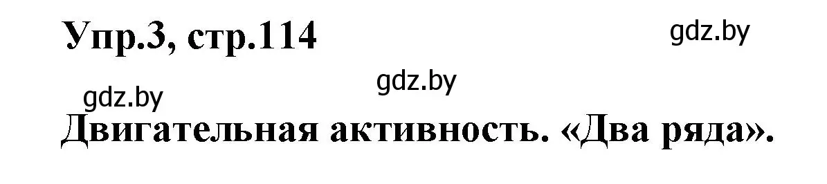 Решение 2. номер 3 (страница 114) гдз по английскому языку 5 класс Демченко, Севрюкова, учебник 2 часть