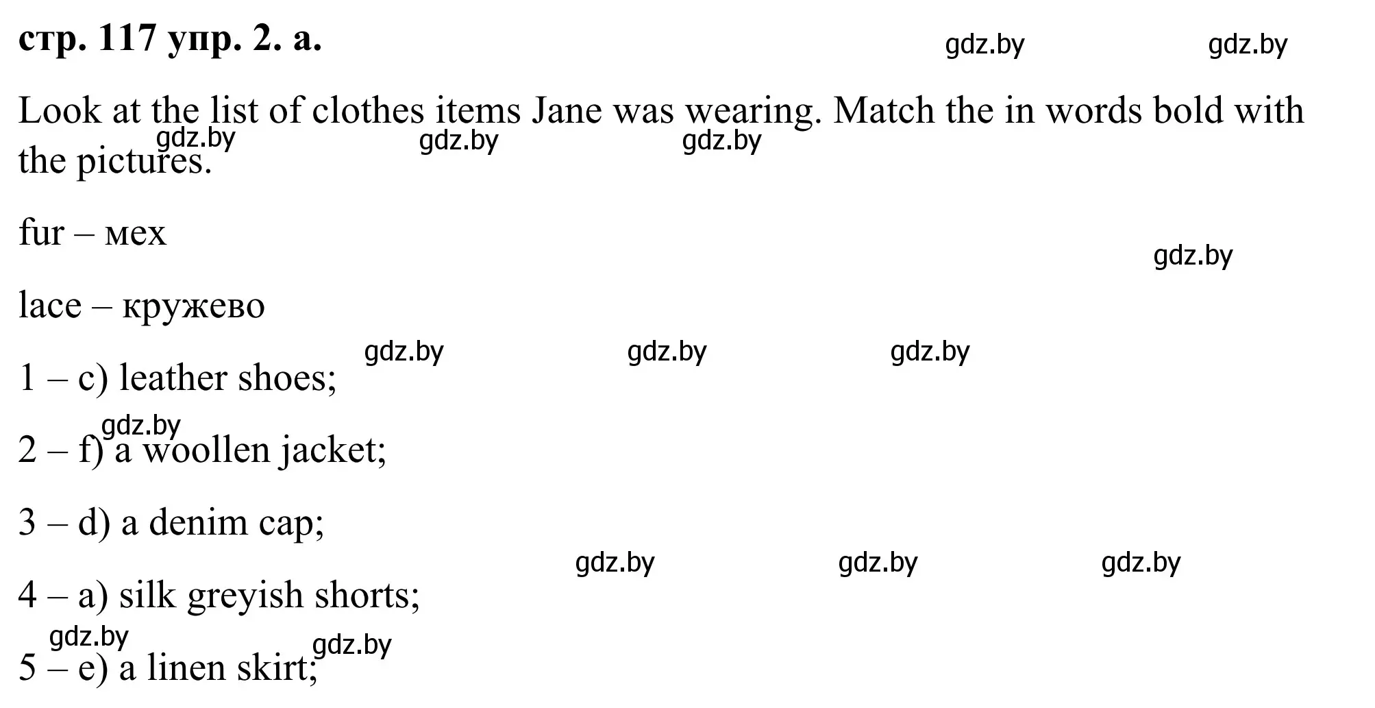 Решение номер 2 (страница 117) гдз по английскому языку 9 класс Демченко, Юхнель, учебник 1 часть