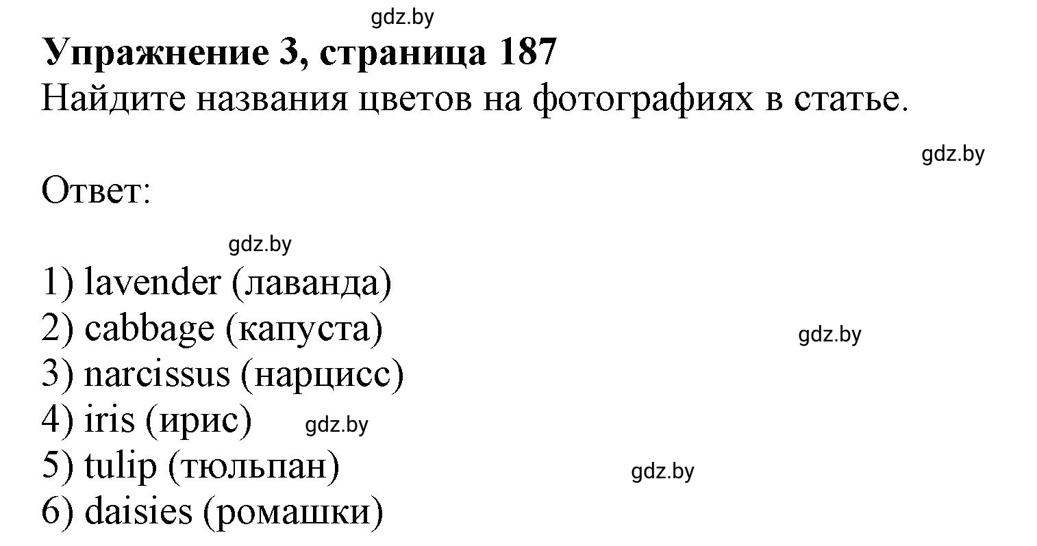 Решение 2. номер 3 (страница 187) гдз по английскому языку 9 класс Демченко, Юхнель, учебник 2 часть