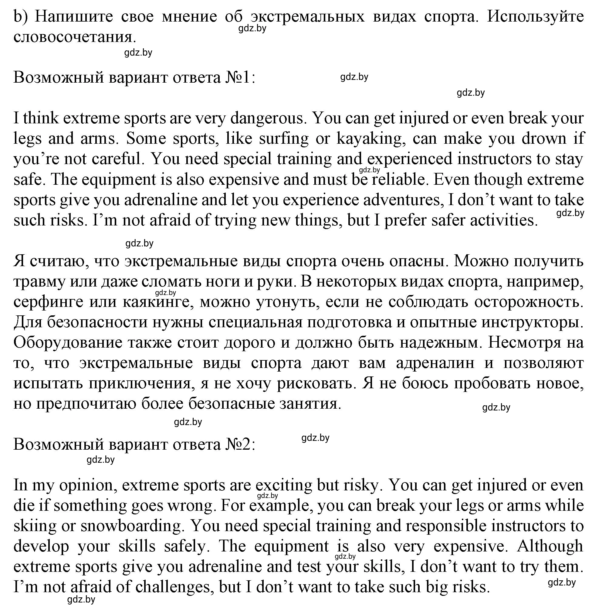 Решение 2. номер 2b (страница 73) гдз по английскому языку 9 класс Лапицкая, Демченко, рабочая тетрадь 2 часть