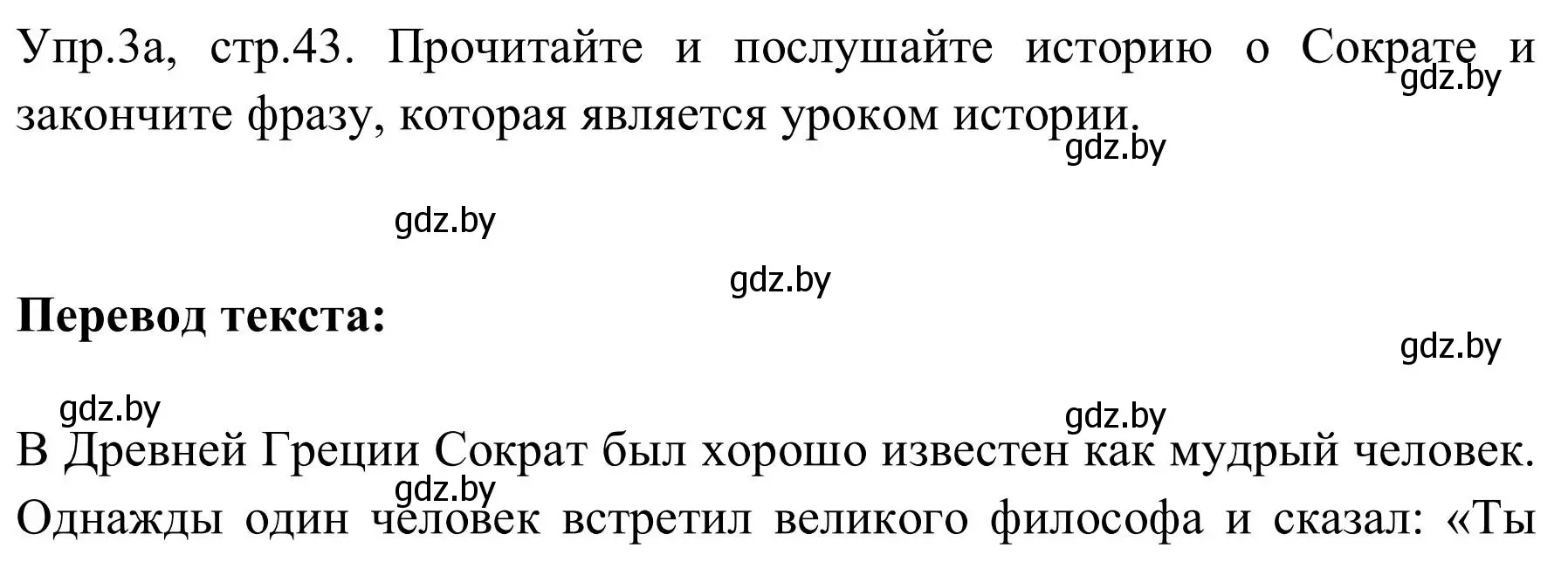 Решение номер 3 (страница 43) гдз по английскому языку 9 класс Лапицкая, Демченко, учебник