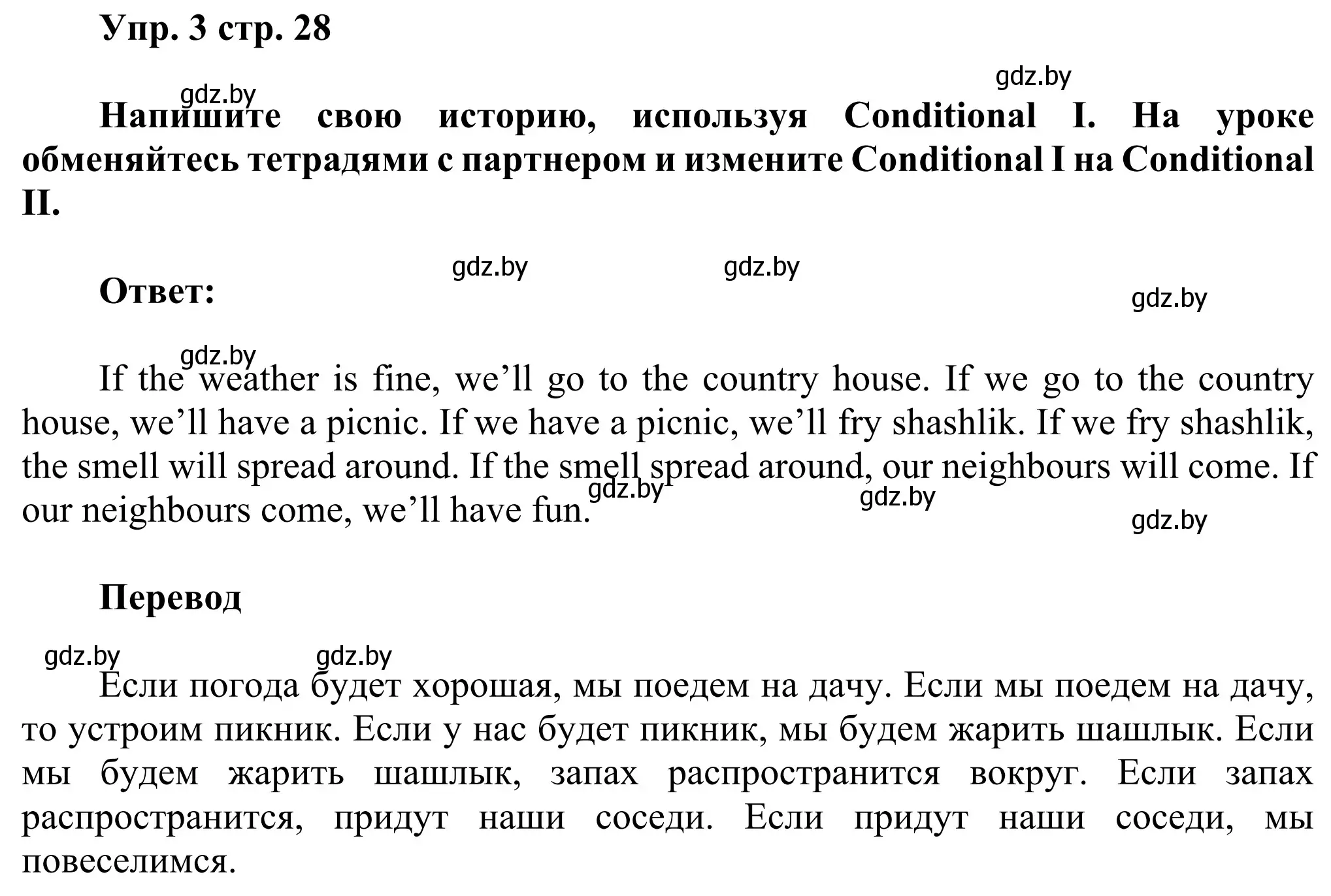 Решение номер 3 (страница 28) гдз по английскому языку 10 класс Юхнель, Наумова, рабочая тетрадь 1 часть