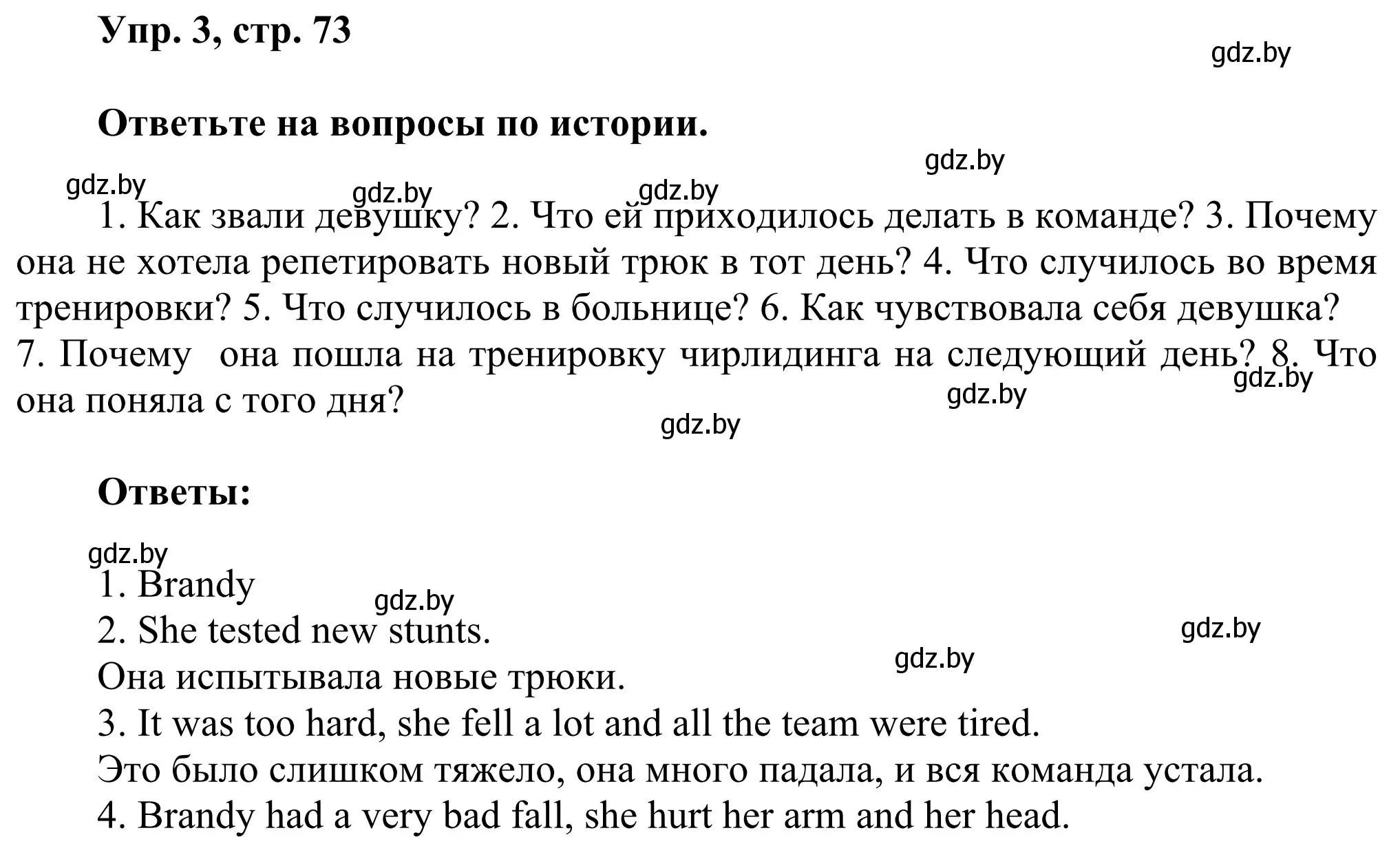 Решение номер 3 (страница 73) гдз по английскому языку 10 класс Юхнель, Наумова, рабочая тетрадь 1 часть