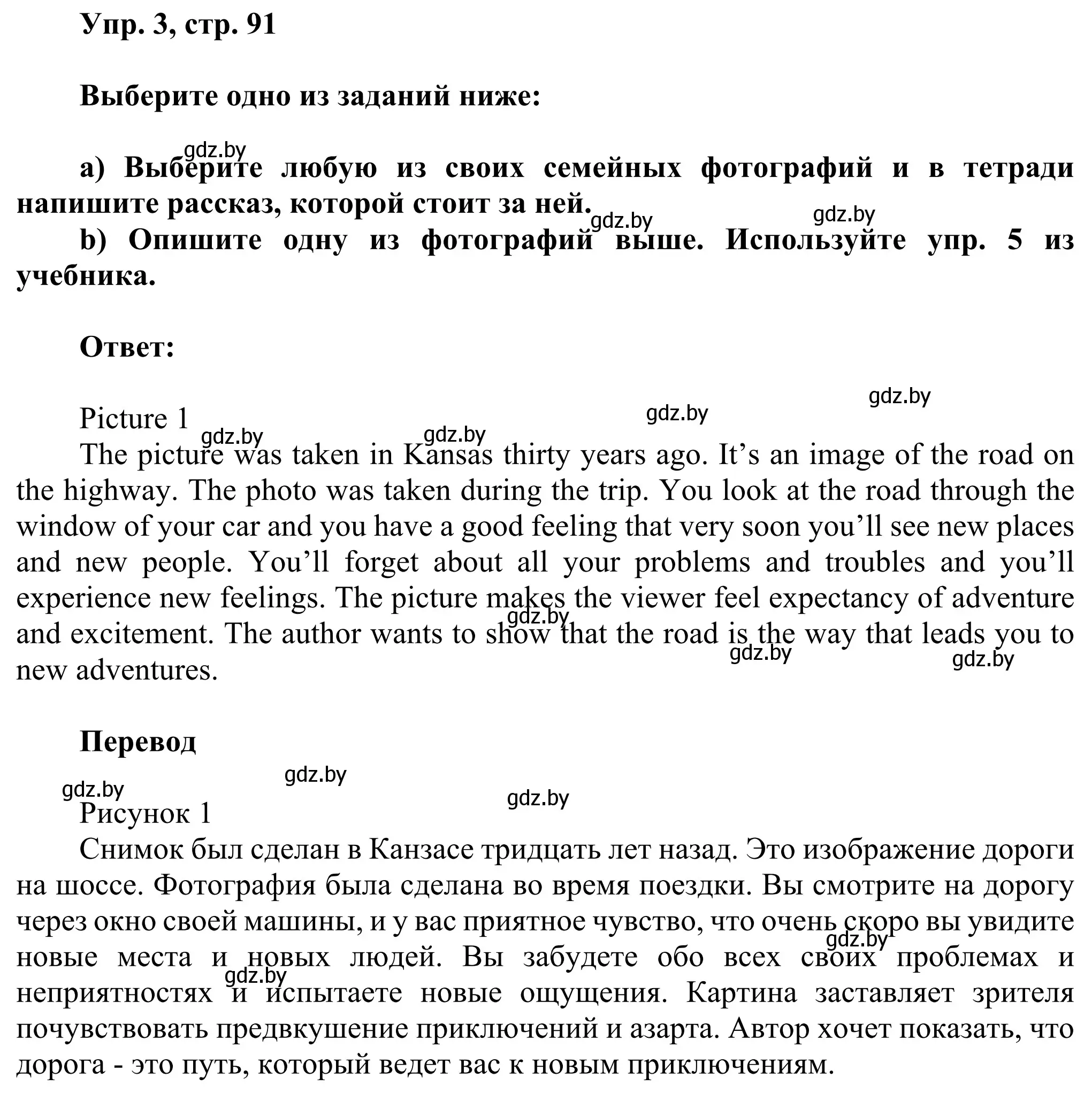 Решение номер 3 (страница 91) гдз по английскому языку 10 класс Юхнель, Наумова, рабочая тетрадь 1 часть