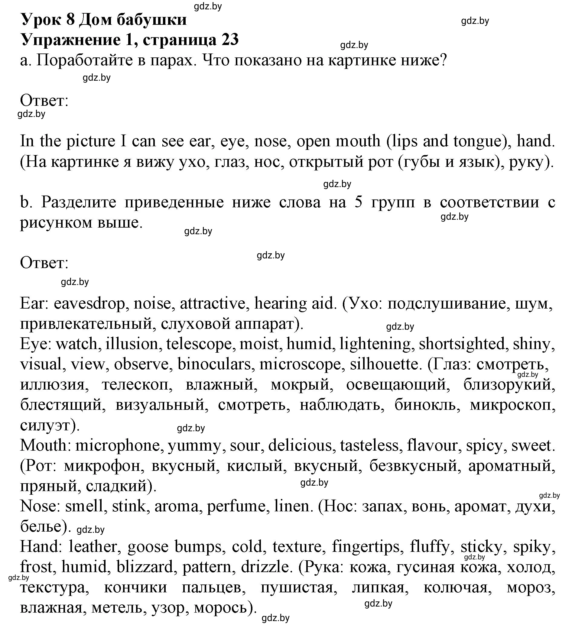 Решение 2. номер 1 (страница 23) гдз по английскому языку 11 класс Юхнель, Демченко, учебник