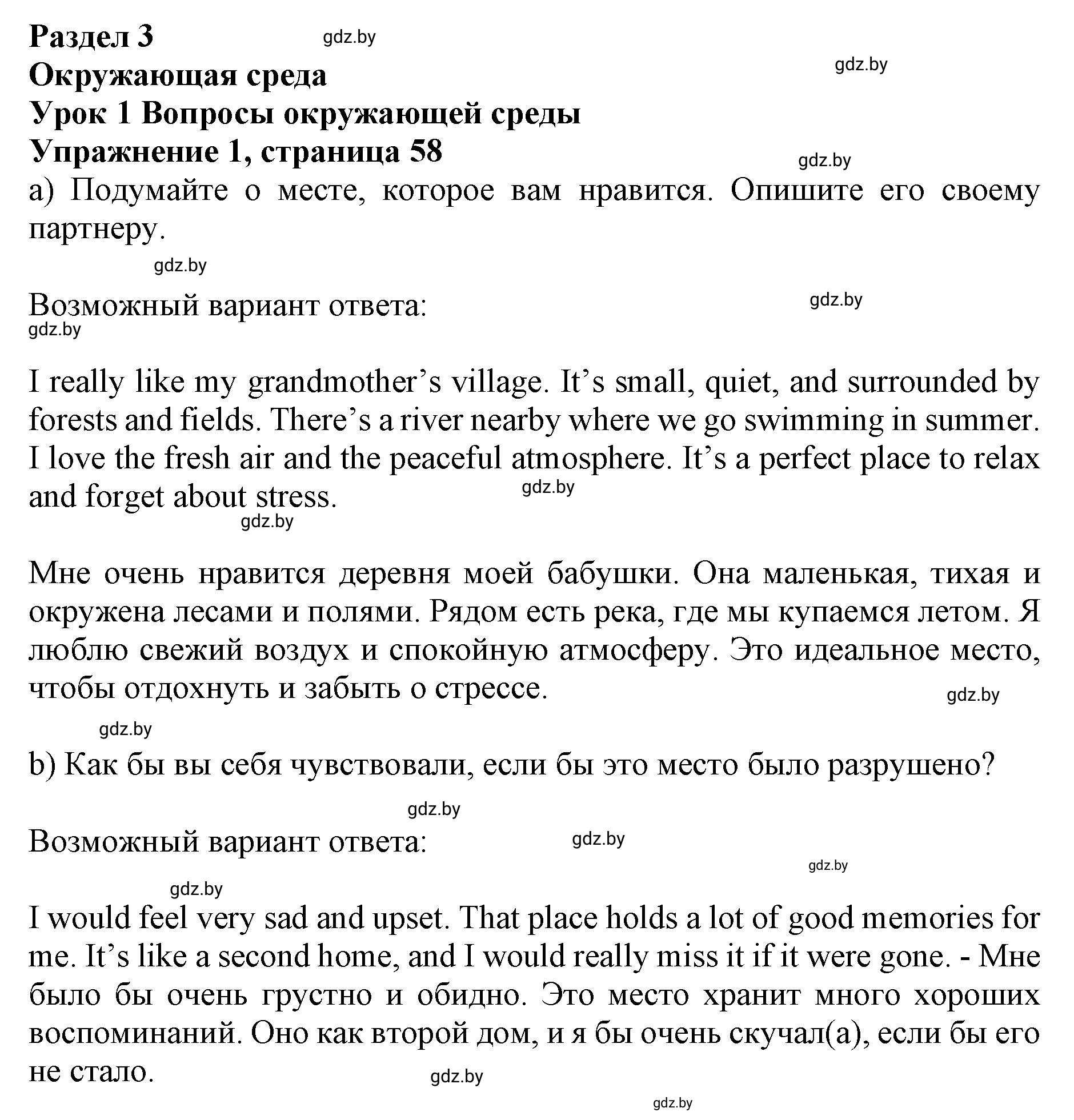 Решение 2. номер 1 (страница 58) гдз по английскому языку 11 класс Юхнель, Демченко, учебник
