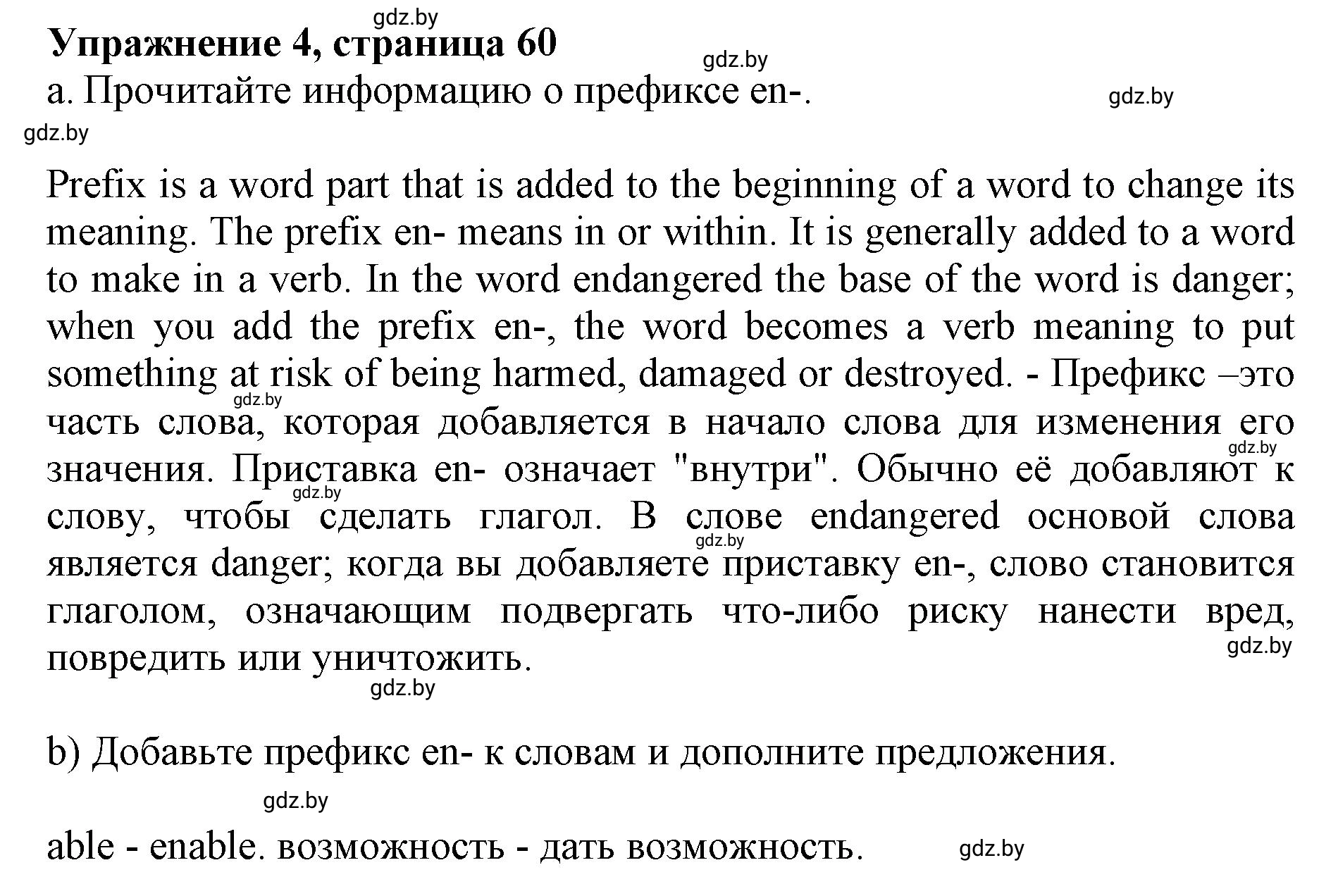 Решение 2. номер 4 (страница 60) гдз по английскому языку 11 класс Юхнель, Демченко, учебник