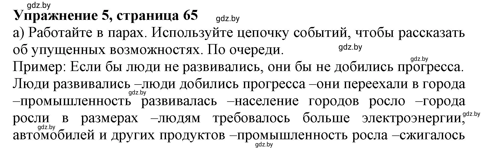 Решение 2. номер 5 (страница 65) гдз по английскому языку 11 класс Юхнель, Демченко, учебник