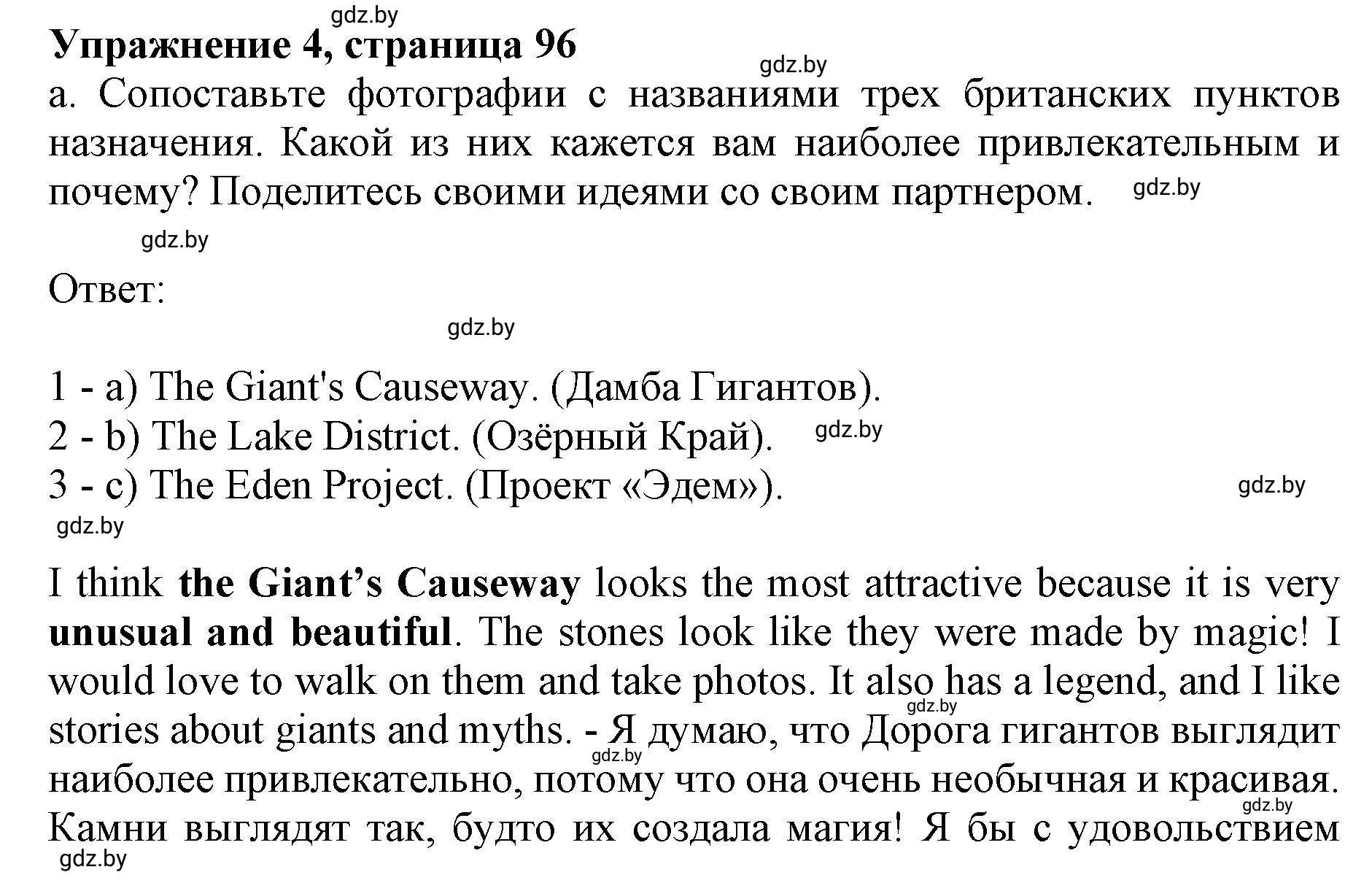 Решение 2. номер 4 (страница 96) гдз по английскому языку 11 класс Юхнель, Демченко, учебник
