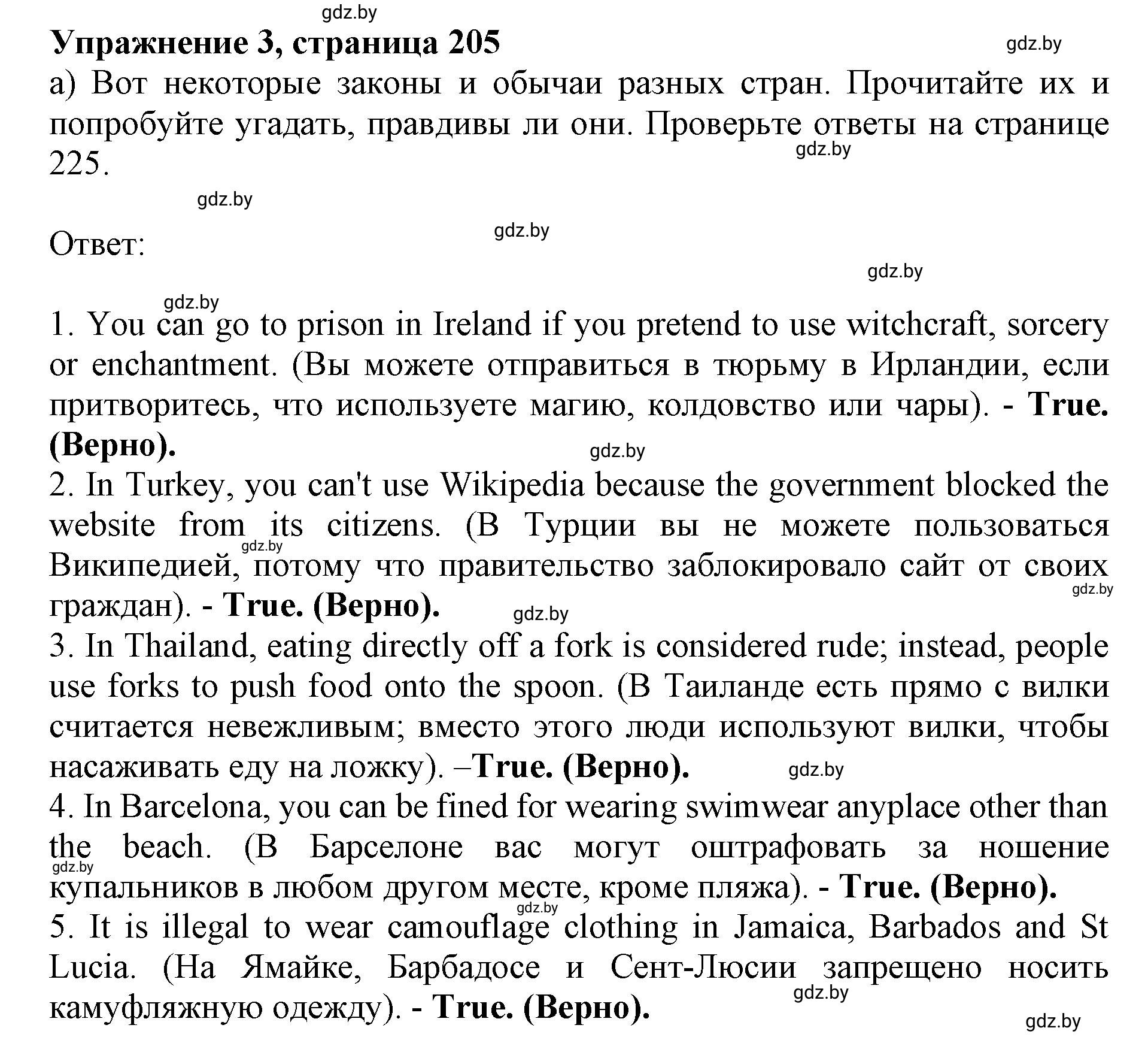 Решение 2. номер 3 (страница 205) гдз по английскому языку 11 класс Юхнель, Демченко, учебник