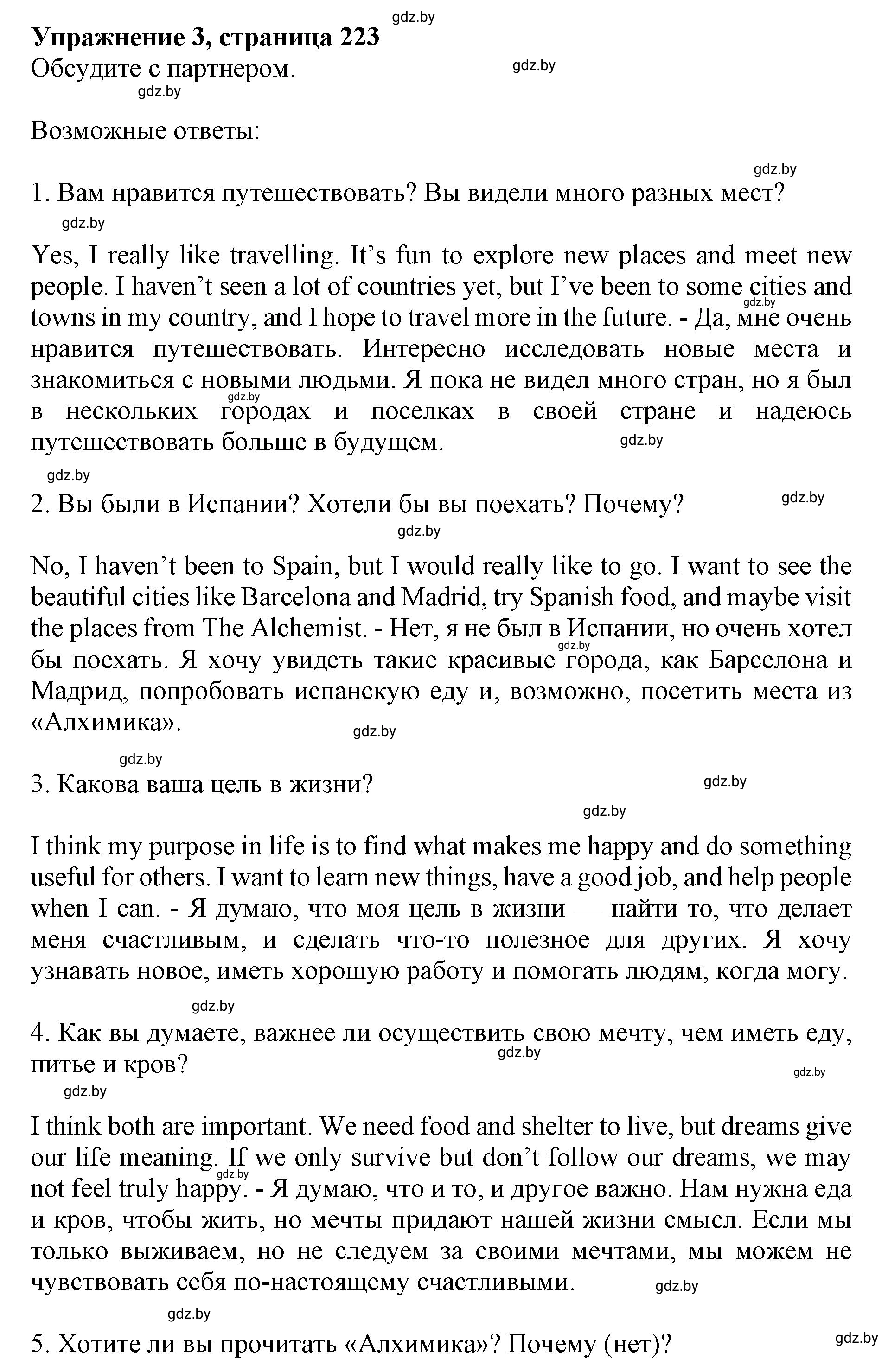 Решение 2. номер 3 (страница 223) гдз по английскому языку 11 класс Юхнель, Демченко, учебник