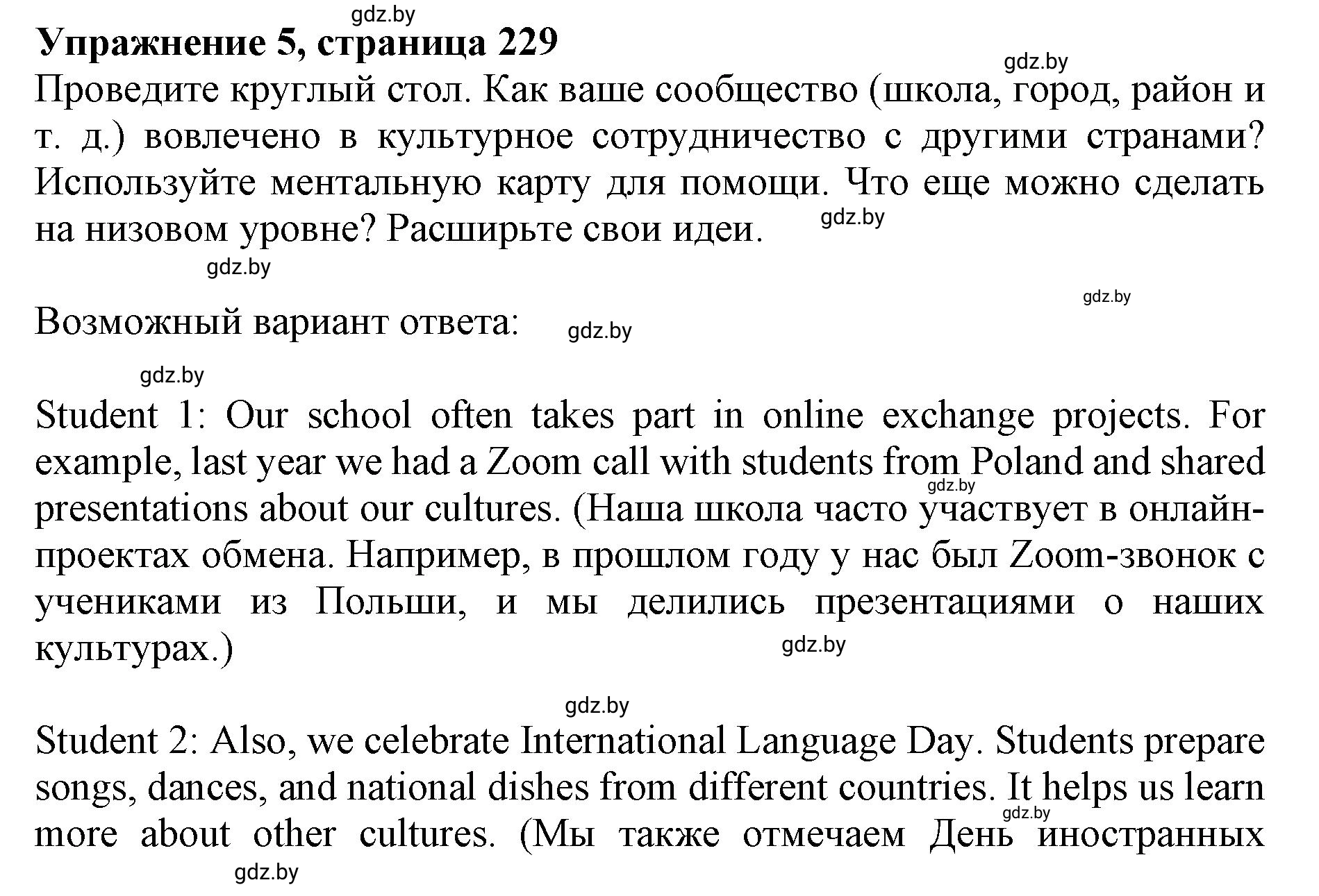 Решение 2. номер 5 (страница 229) гдз по английскому языку 11 класс Юхнель, Демченко, учебник