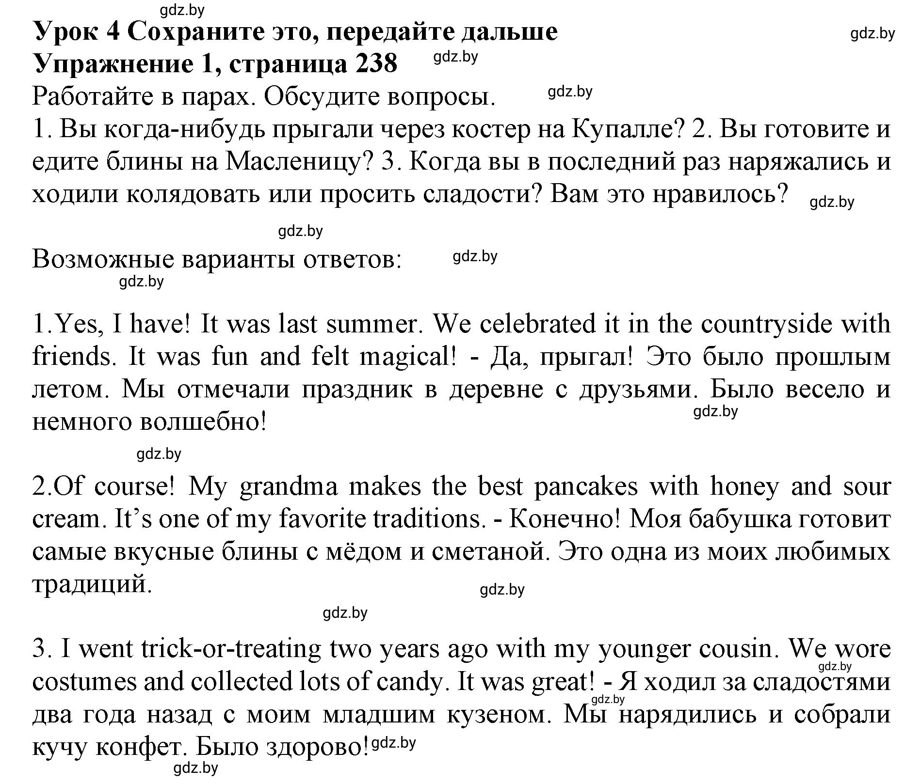 Решение 2. номер 1 (страница 238) гдз по английскому языку 11 класс Юхнель, Демченко, учебник