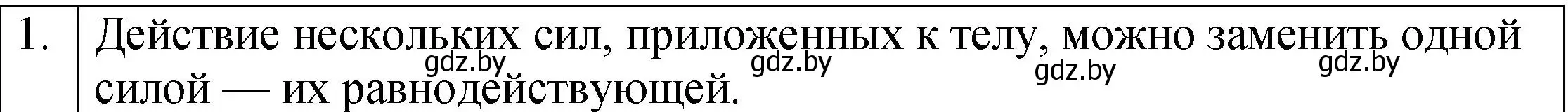 Решение номер 1 (страница 93) гдз по физике 7 класс Исаченкова, Громыко, учебник