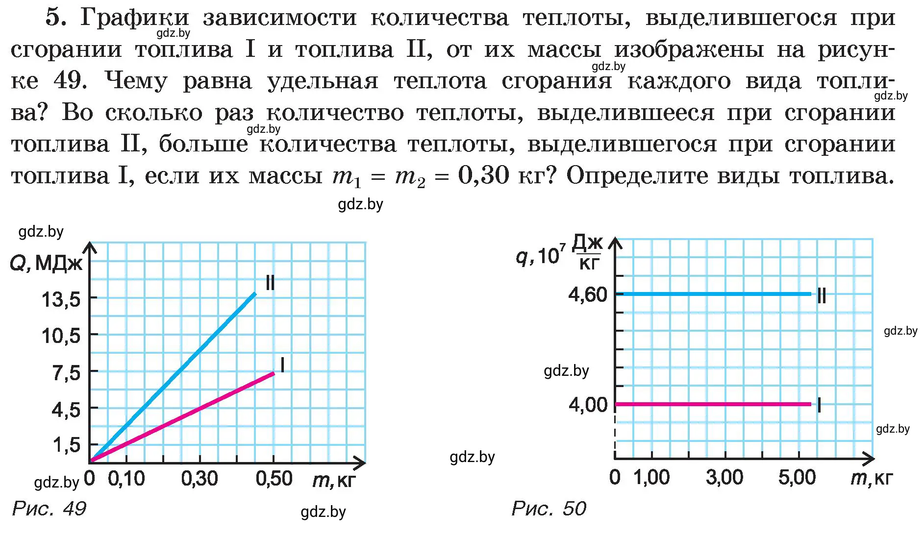 Условие номер 5 (страница 31) гдз по физике 8 класс Исаченкова, Громыко, учебник