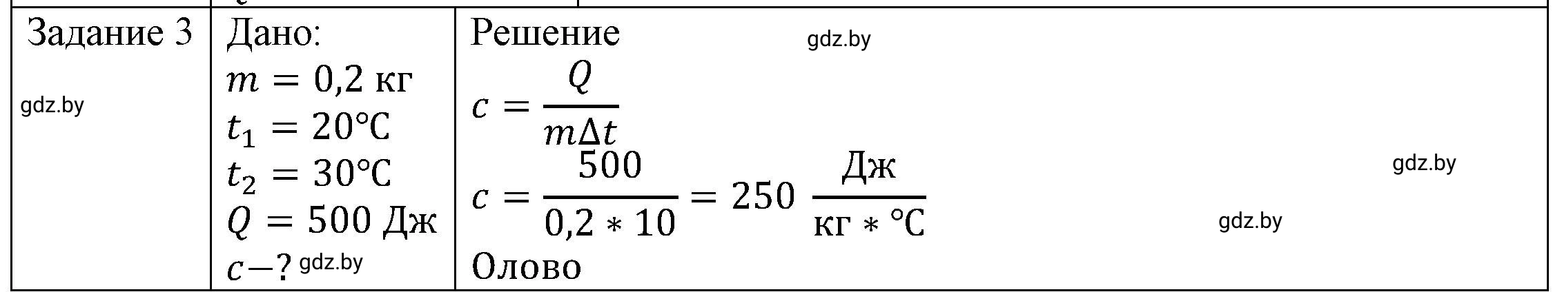 Решение 3. номер 3 (страница 27) гдз по физике 8 класс Исаченкова, Громыко, учебник