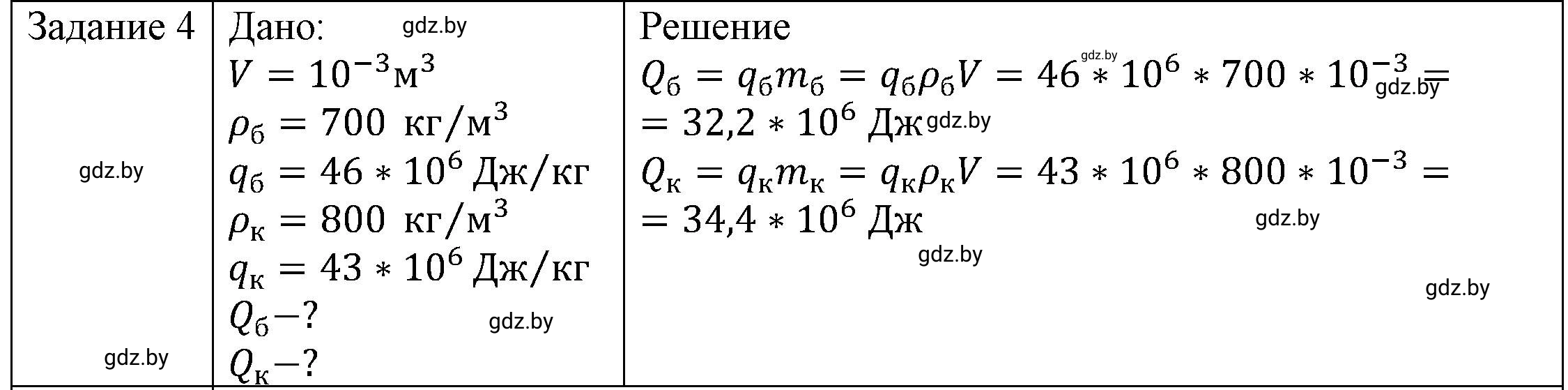 Решение 3. номер 4 (страница 31) гдз по физике 8 класс Исаченкова, Громыко, учебник