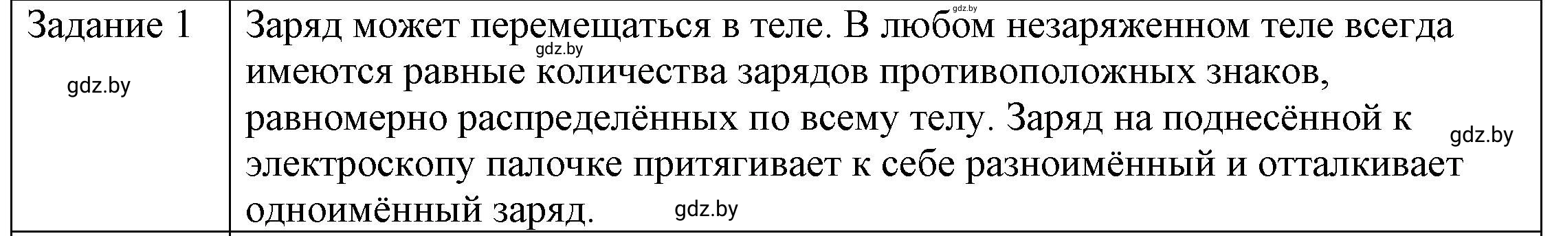 Решение 3. номер 1 (страница 62) гдз по физике 8 класс Исаченкова, Громыко, учебник