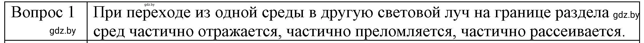 Решение 3. номер 1 (страница 142) гдз по физике 8 класс Исаченкова, Громыко, учебник