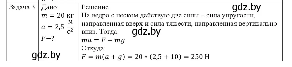 Решение номер 3 (страница 81) гдз по физике 9 класс Исаченкова, Сокольский, учебник