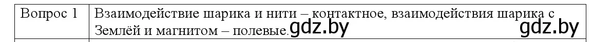 Решение номер 1 (страница 71) гдз по физике 9 класс Исаченкова, Сокольский, учебник