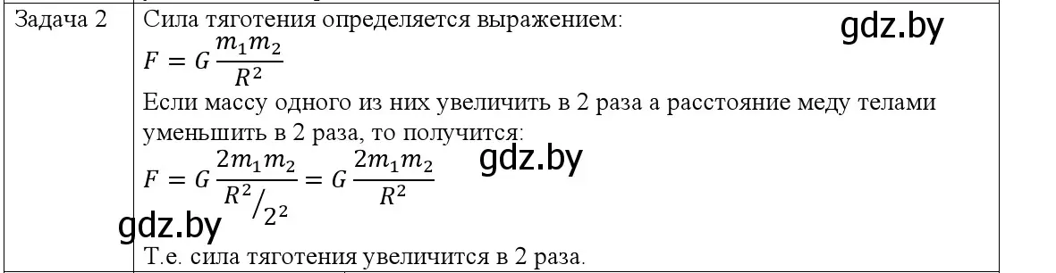 Решение номер 2 (страница 111) гдз по физике 9 класс Исаченкова, Сокольский, учебник