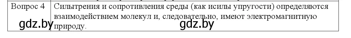 Решение номер 4 (страница 96) гдз по физике 9 класс Исаченкова, Сокольский, учебник