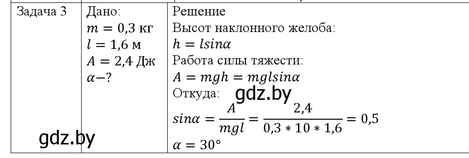 Решение номер 3 (страница 165) гдз по физике 9 класс Исаченкова, Сокольский, учебник