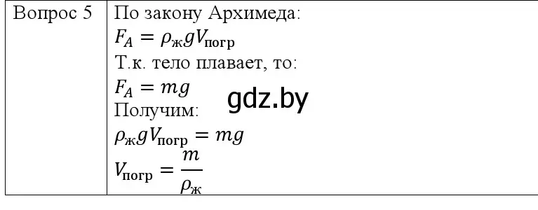 Решение номер 5 (страница 141) гдз по физике 9 класс Исаченкова, Сокольский, учебник