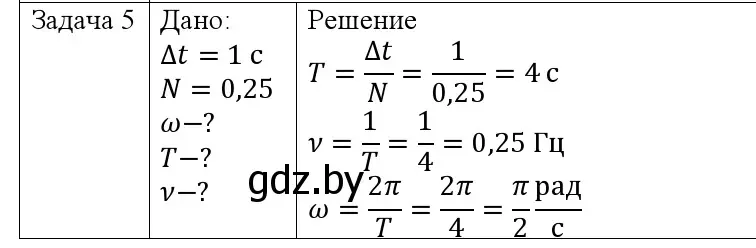 Решение номер 5 (страница 59) гдз по физике 9 класс Исаченкова, Сокольский, учебник