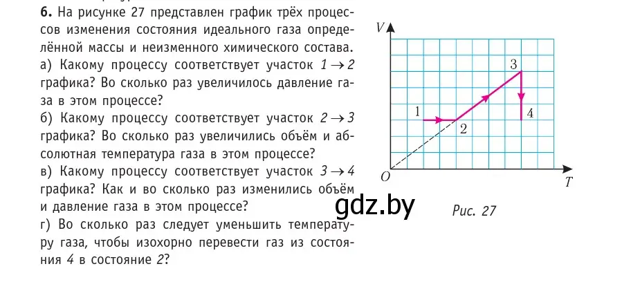 Условие номер 6 (страница 41) гдз по физике 10 класс Громыко, Зенькович, учебник