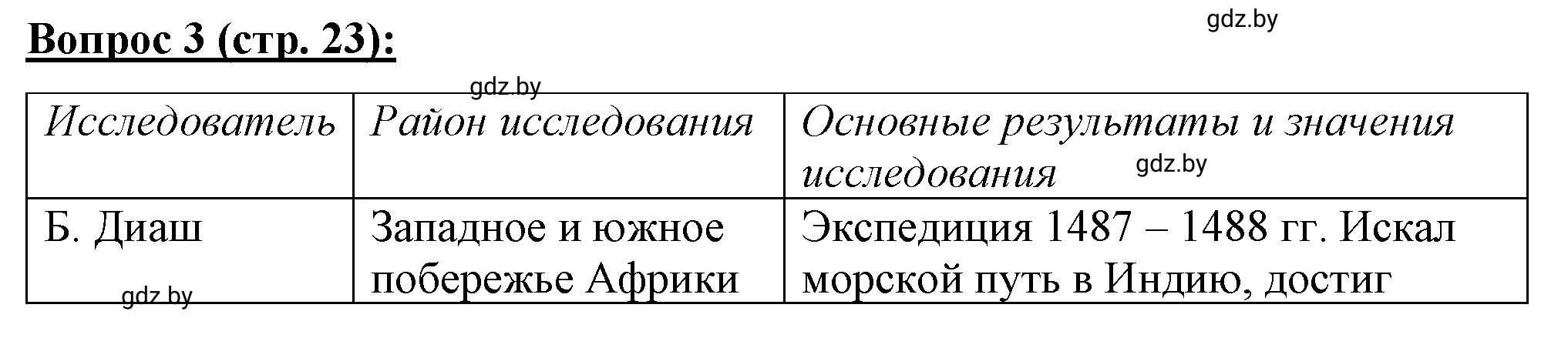 Решение номер 3* (страница 23) гдз по географии 7 класс Витченко, Станкевич, тетрадь для практических работ