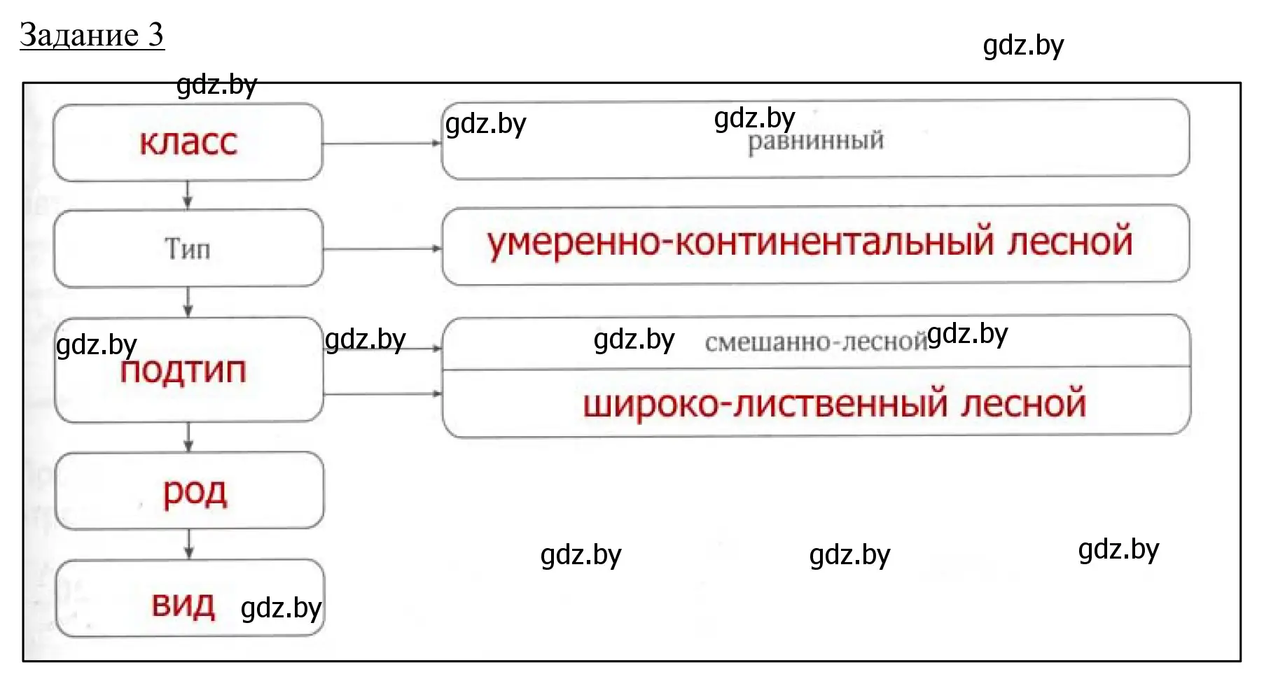 Решение номер 3 (страница 31) гдз по географии 9 класс Брилевский, Климович, рабочая тетрадь