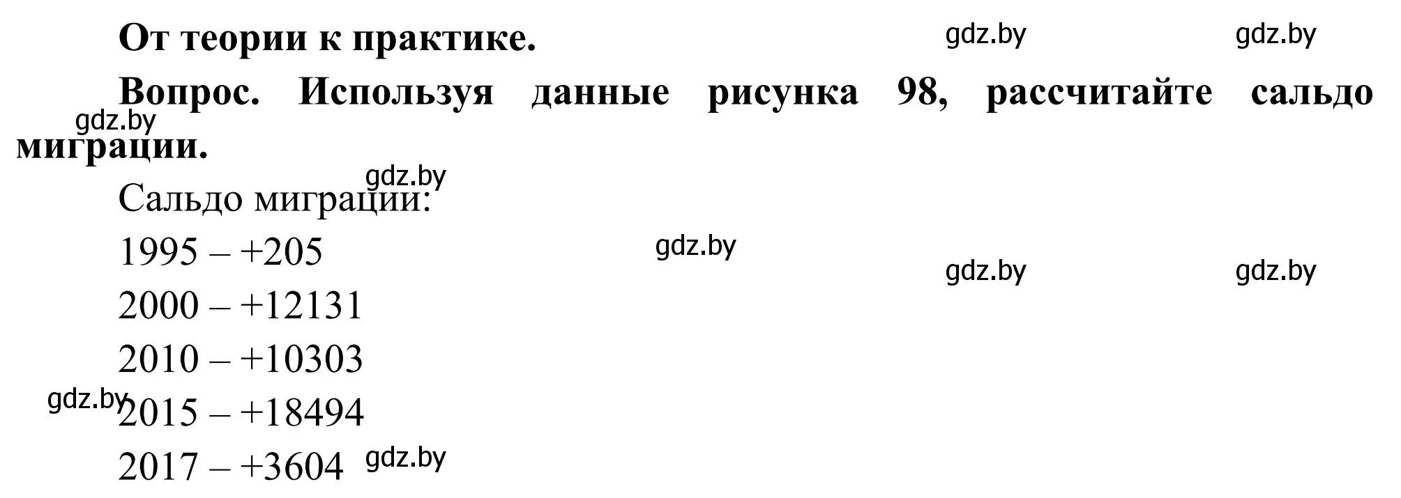 Решение  От теории к практике (страница 121) гдз по географии 9 класс Брилевский, Климович, учебник