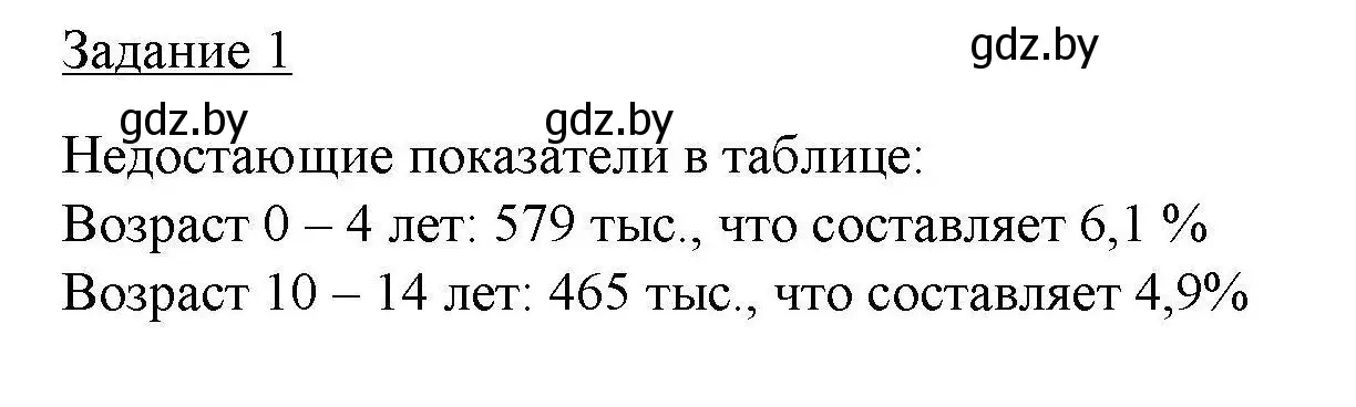 Решение номер 1 (страница 26) гдз по географии 9 класс Кольмакова, Пикулик, тетрадь для практических работ