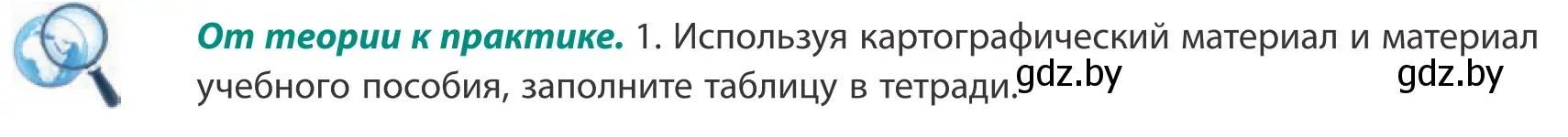 Условие  От теории к практике (страница 169) гдз по географии 10 класс Антипова, Гузова, учебник